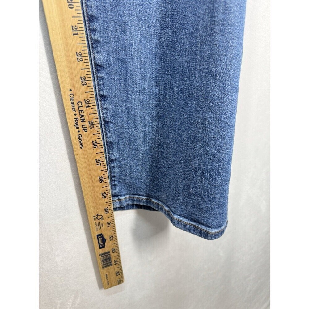 J Jill Denim Boyfriend Relaxed Fit Jeans Women's 24R Straight Leg Medium Wash - Picture 6 of 9